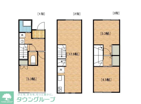 TheSiesta唐木田Terraveneの物件間取画像